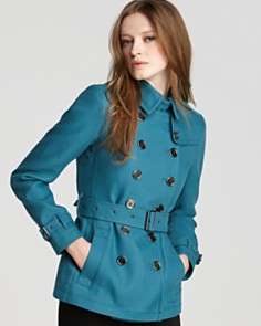 Burberry Brit Twill Short Trench Coat