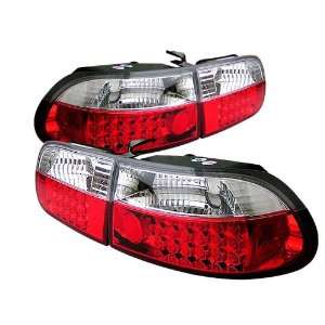  Honda Civic 3Dr Led Taillights/ Tail Lights/ Lamps   Red 