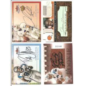  Autographed NFL Cards . . . Featuring 2000 Fleer Draft Rookie Chris 