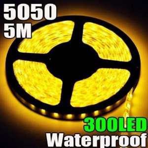   5050 SMD Yellow Waterproof Flexible Lamp Light Strip car Electronics