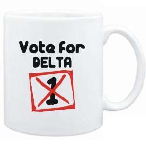    Mug White  Vote for Delta  Female Names