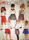 vintage mccalls pattern skirts dog applique 3900 4 5 6