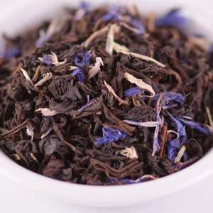 Ovation Teas   Violet Black Tea teabags Grocery & Gourmet Food