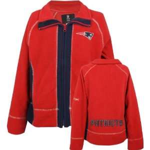 New England Patriots Girls 7 16X Countdown Micro Fleece Jacket  