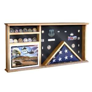   Military Shadow Box Display Case for a 3 x 5 Flag 