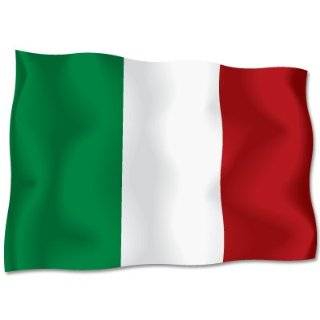  ITALY (ITALIA) FLAG 3D Decal Sticker 