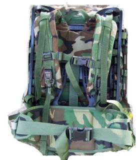 US Military Molle II Backpack, 7 pcs, Assembled, two sustainment and 