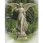   46.5 Josephs Studio Monumental Divine Angel Outdoor Garden Statue