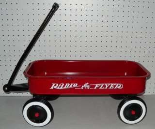 20 Bed Red Metal Wagon Childs Radio Flyer No. 7 Kids Steel Handle 