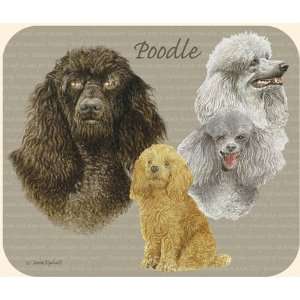  Poodle Mouse Pad by Fiddlers Elbow   M95
