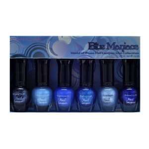  Klean Color Blue Maniacs World .17 oz Nail Lacquer Mini 