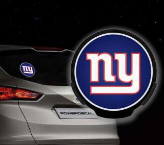 NFL Power Decal New York Giants Auto/Car Window Motion Activated 
