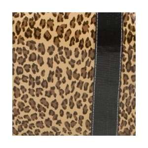   Lous® Leopard Print with Black Straps Tote Bag