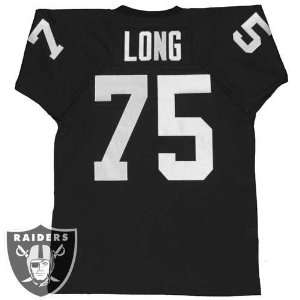  Oakland Raiders #75 Howie Long Black Jersey Throwback Nfl 