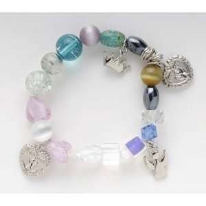   Story Corinth Religious Glass Beaded Bracelets 7 7.5