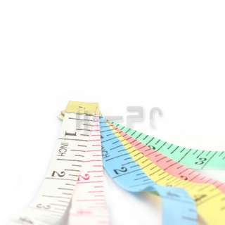 Tailor Seamstress Cloth Ruler Tape Measure 60 12 pcs  
