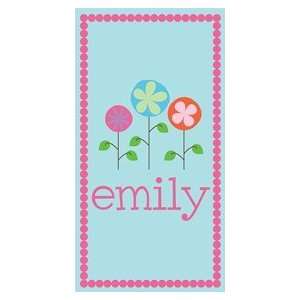 personalized spring flowers bottle (style 2)