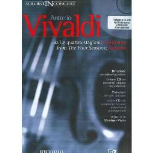  Hal Leonard Antonio Vivaldi The Four Seasons Autumn for 