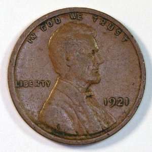  1921 Wheat Penny (Coin) 