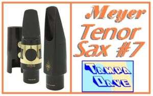 Meyer 404 7MM Tenor Sax Mouthpiece Hard Rubber Mpc HR  