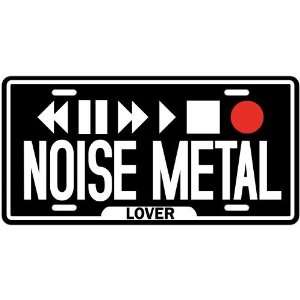  New  Play Noise Metal  License Plate Music