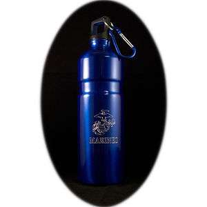 26oz USMC Marine Corps Metallic Sports water bottle  
