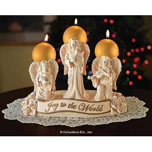  Joy to the World Angel Candles 