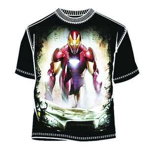 Iron Man Aftermath Blk T Shirt XXL  Clothing Mens Shirts 