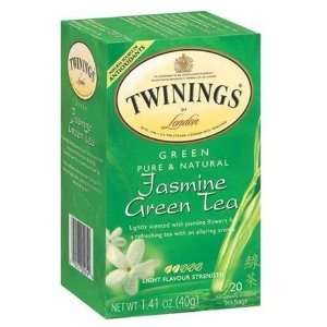 Twinings, Jasmine Green Tea, 20 Count Box  Grocery 