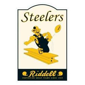 NFL Nostalgic Metal Sign   Pittsburgh Steelers  Sports 