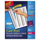   5155   Easy Peel Laser Mailing Labels, 2/3 x 1 3/4, White, 6000/Pack