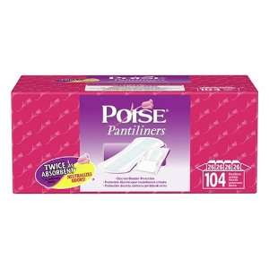  Poise Liners Extra Absorbency Plus, 104 Count Health 