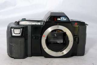 Olympus OM77AF Camera body only parts or repair AS IS damaged  