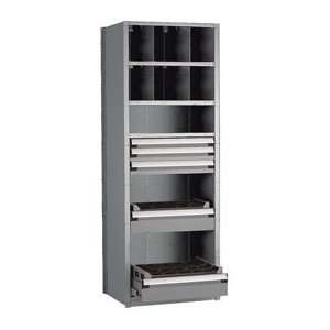   With 5 Drawers For 50 Km   36Wx24Dx87H Light Gray 