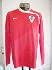 croatia 10 11 l s player issue red training shirt