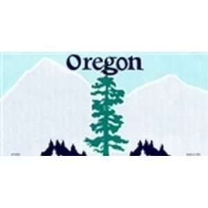 Oregon State Background Blanks FLAT   Automotive License Plates Blanks 