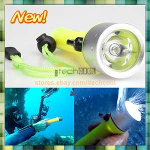 New CREE Q5 LED Underwater Waterproof Diving Flashlight Torch Super 