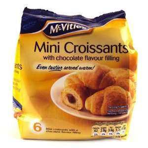 Mcvities Mini Croissants Chocolate 6 Pack 150g  Grocery 