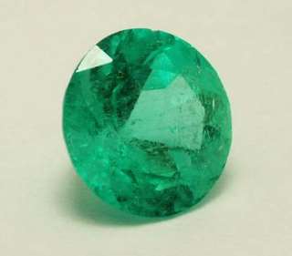 STUNNING COLOMBIAN EMERALD ROUND 1.94 CTS LOOSE GEM  
