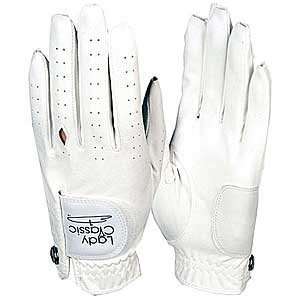  Lady Classic Womens Suede Open Tip Golf Gloves