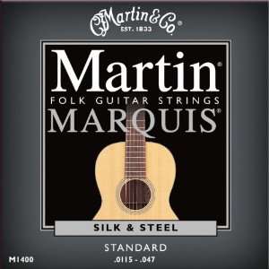  Martin M1400 Marquis Silk & Steel Acoustic Strings 