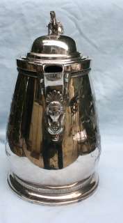 JAs. STIMPSON 1854 Silver Cold Water Pitcher RARE  
