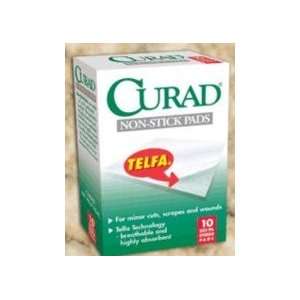   Curad Sterile Ouchless Non Stick Pads 2 X 3 10