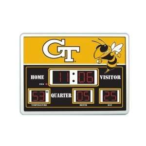  Georgia Tech Yellow Jackets Scoreboard Clock Sports 