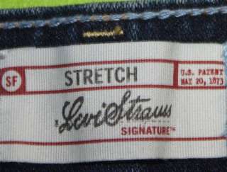 Levis sz 8 x 32 Stretch Womens Blue Jeans Denim Pants FM20  