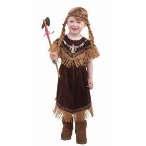  Toddler Native American Indian Princess Size 2 4T 