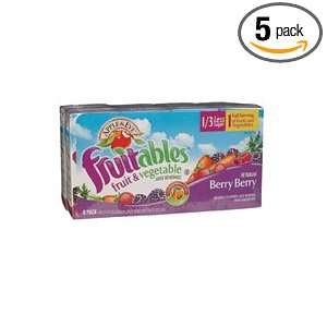 Apple and Eve Fruitables, Berry Berry, 8 count (Pack of 5)  
