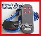Remote Small/Med Dog Train Shock Free Anti Bark Collar  