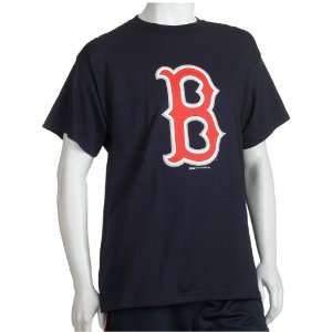  Stitches Athletic Gear Boston Red Sox Big Logo Adult T 