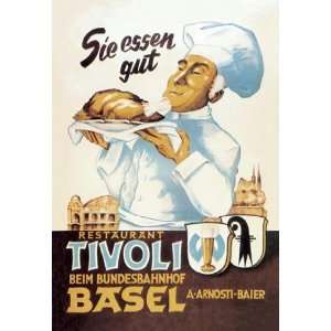   By Buyenlarge Restaurant Tivoli Basel 20x30 poster